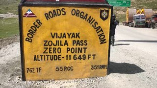 Sonamarg To Leh | Part 3 | Meerut To Ladakh | Zojila Pass  | Ladakh Road Trip | Leh |MJ Manish vlogs