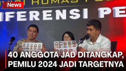 Empat Puluh Anggota JAD Ditangkap Densus 88, Hendak Ganggu Jalannya Pemilu 2024