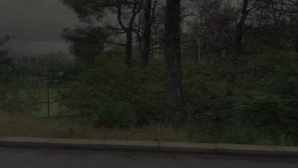 Tbilisi Bus No.307 Full Route: Student Town Apartment → Station Square - Window View