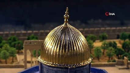 Erzurumlu Maket Ustası Mescid-i Aksa Maketiyle İlgili Konuştu