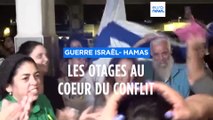 Guerre Israël-Hamas : les otages au coeur du conflit