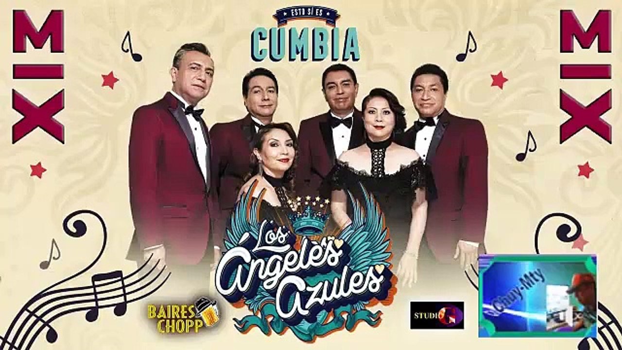 Angeles Azules La mejor seleccion de exitos cumbiamberos 2023 mix