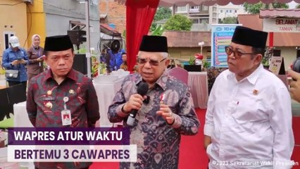 Wakil Presiden Sedang Atur Jadwal untuk Bertemu 3 Cawapres
