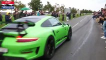 Supercars leaving Car Show_ - 800HP Gintani SVJ_ Regera_ F12 N-Largo_ X-BOW GT-XR_ GT2 RS_(720P_60FPS)
