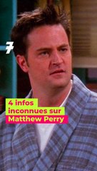 4 infos que vous ne saviez pas sur Matthew Perry