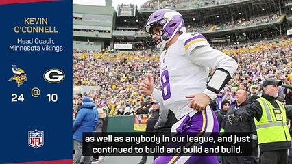 Vikings 'proud' of Cousins after season-ending injury