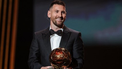 Las palabras de Messi al ganar el Balón de Oro