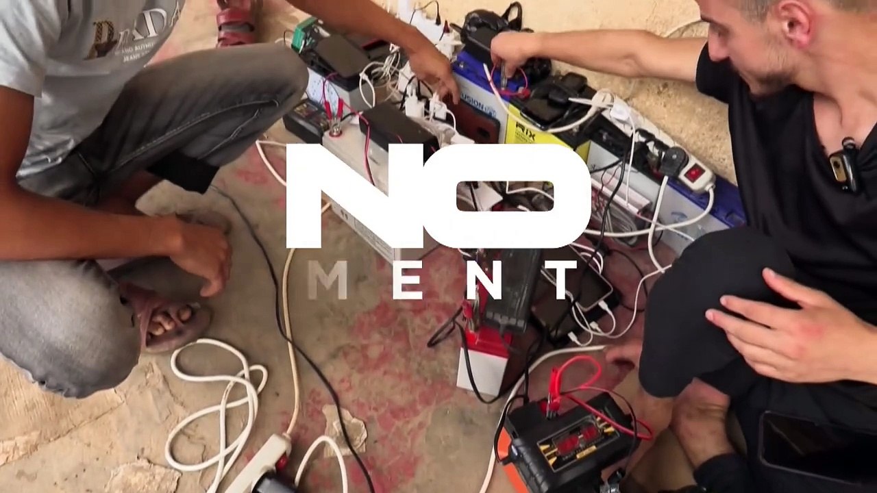 Gaza: Wie lädt man elektronische Geräte auf, wenn man keinen Strom hat?