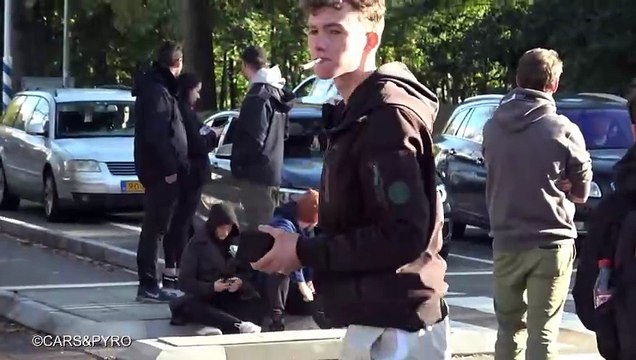 Cars leaving a Carshow _ 100_ Auto Live _ RS6_ M5 E60_ 911 Dakar_ F8 Spider_ Impreza STI_ E63 AMG(720P_60FPS)