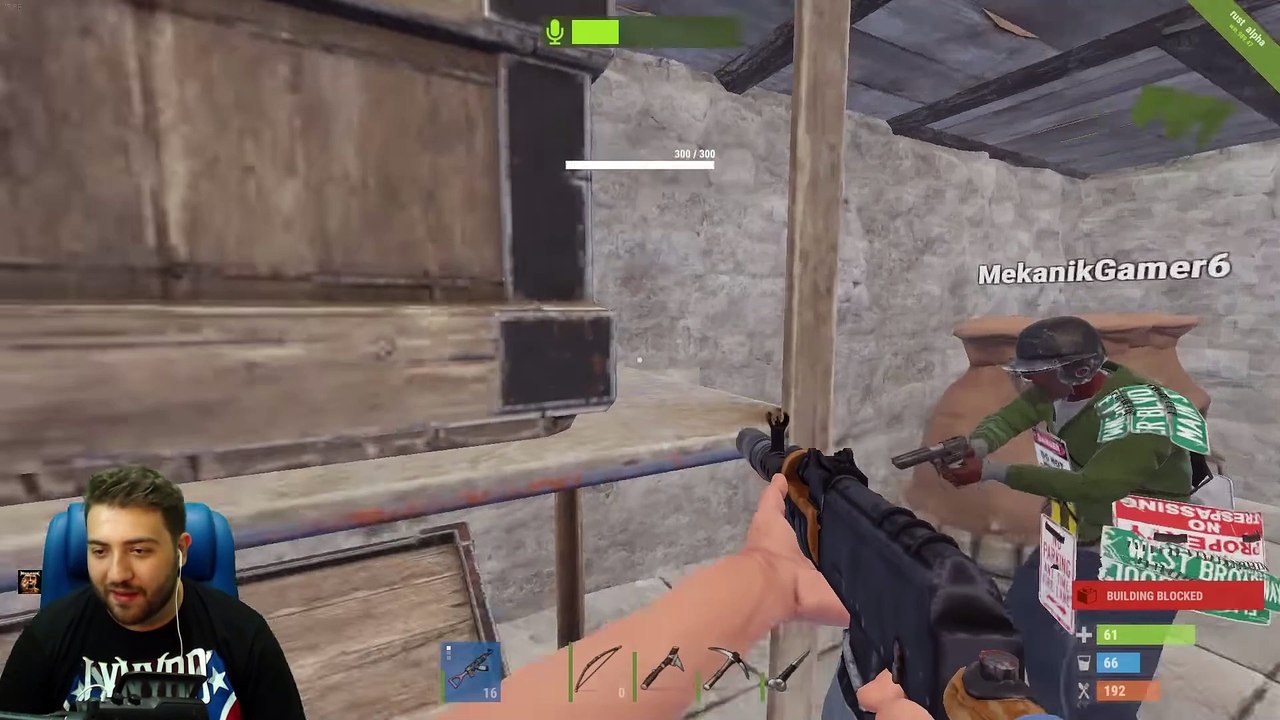 Rust #7 - Roket Show İle Raid  /w Takım Elbiseli Oyuncu