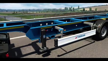 Euro Truck Simulator 2 - TIRSAN Trailer Pack