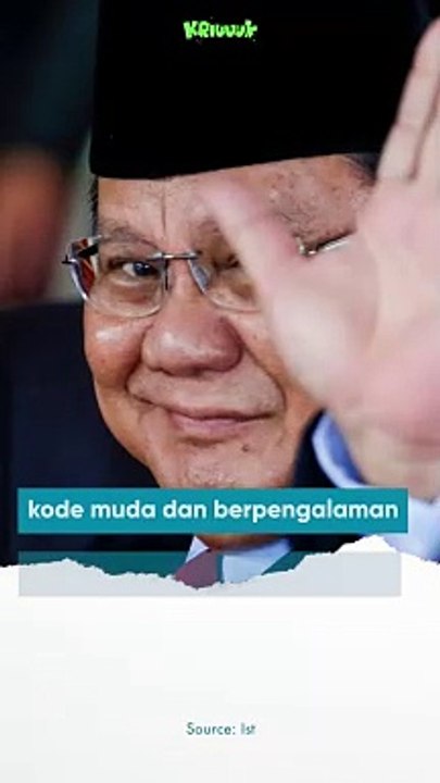 KODE MUDA & BERPENGALAMAN CAWAPRES PRABOWO
