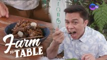 Pekto tries Adobong Ahas pagong for the first time! | Farm To Table