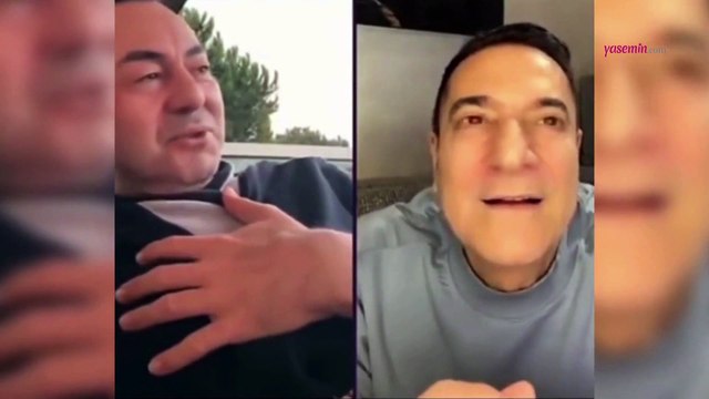 Serdar Ortaç ile canlı yayına katılan Mehmet Ali Erbil gözyaşlarına boğuldu!