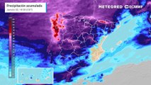 Galicia será la zona más afectada por Ciarán, aunque la lluvia barrerá toda la Península.