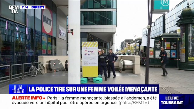 Menace d'attentat sur le RER C: la gare toujours fermée, avec un important dispositif policier