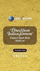 Indian Rice Exporters - Geewin Exim