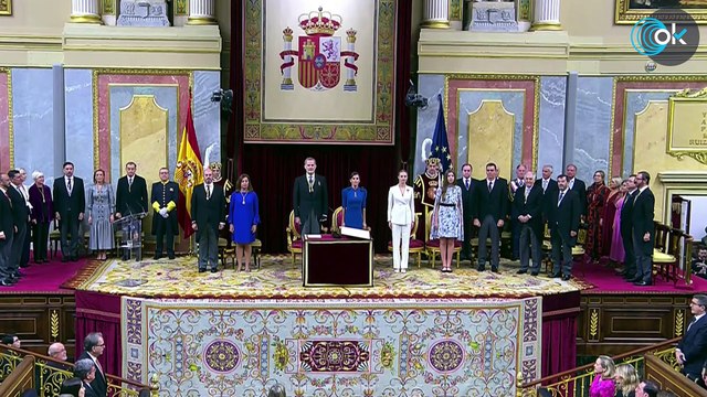 Así sonó el himno de España en el Congreso
