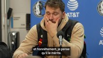 Mavericks - Doncic chante les louanges d'un coéquipier