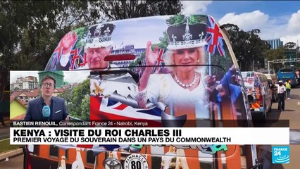 Kenya : première visite du roi Charles III dans un pays du Commonwealth