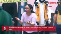 Küçükçekmece'de korku dolu anlar! Gördüğü an sinir krizi geçirdi