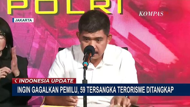 Berencana Gagalkan Pemilu, 59 Tersangka Terorisme Berhasil Ditangkap Tim Densus 88