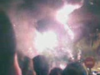 Fallas de valencia, en espagne