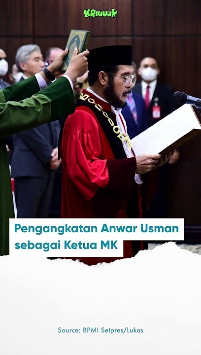MENGENAL KETUA MK ANWAR USMAN