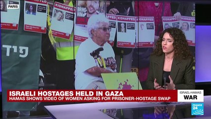 Hamas hostage video 'reflects growing divisions in Israel'