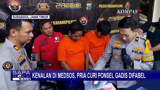 Modus Berkenalan di Medsos, Komplotan Pria Curi Ponsel Gadis Difabel saat Kopi Darat