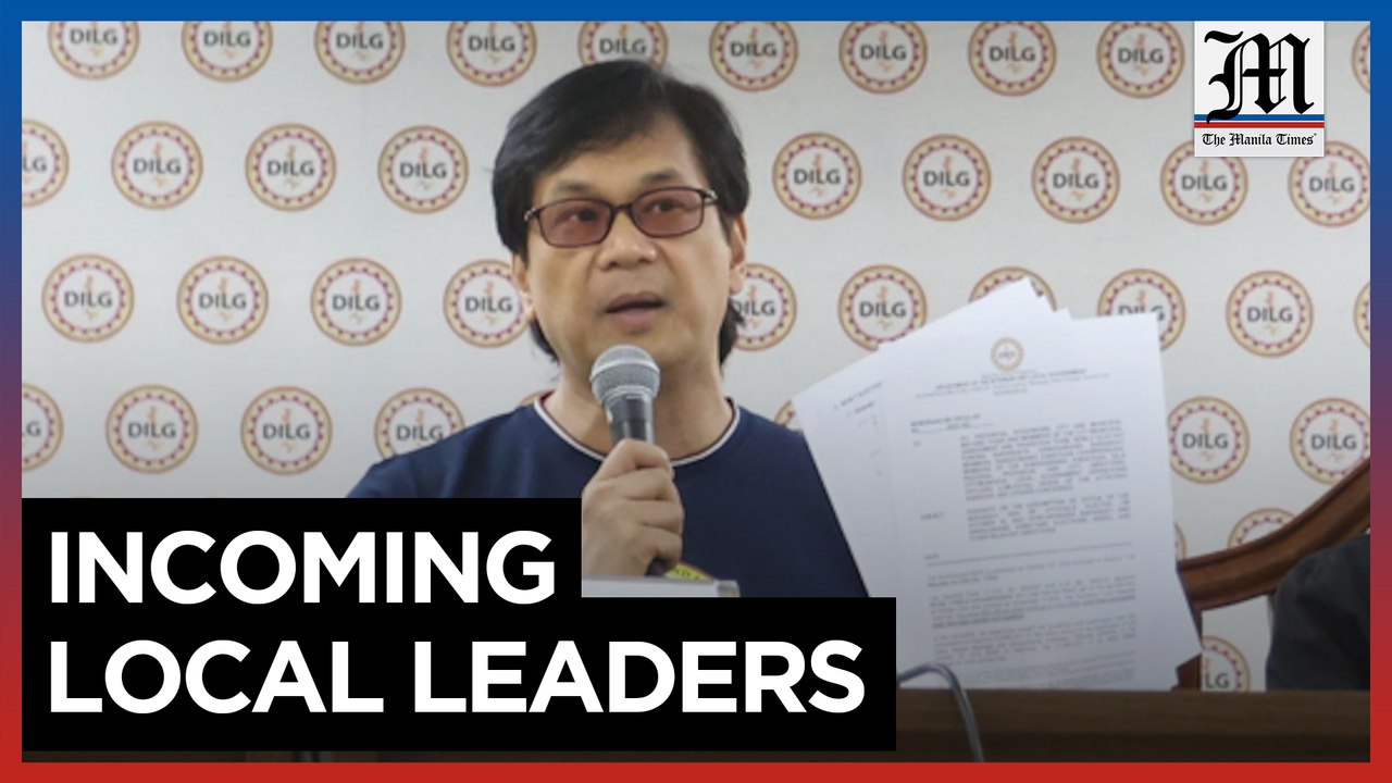 Abalos announces 3-week transition period for new village, youth execs