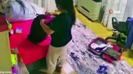 Altınlar bir bir eksiliyordu! Hırsız ev sahibi kameralara yakalandı