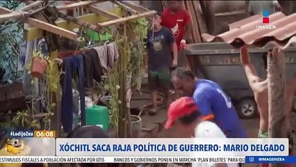 Denuncian a Xóchitl Gálvez de querer sacar raja política de la tragedia en Guerrero