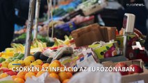 Meredeken csökken az infláció az eurózónában, Belgiumban nulla százalék közelében van az index