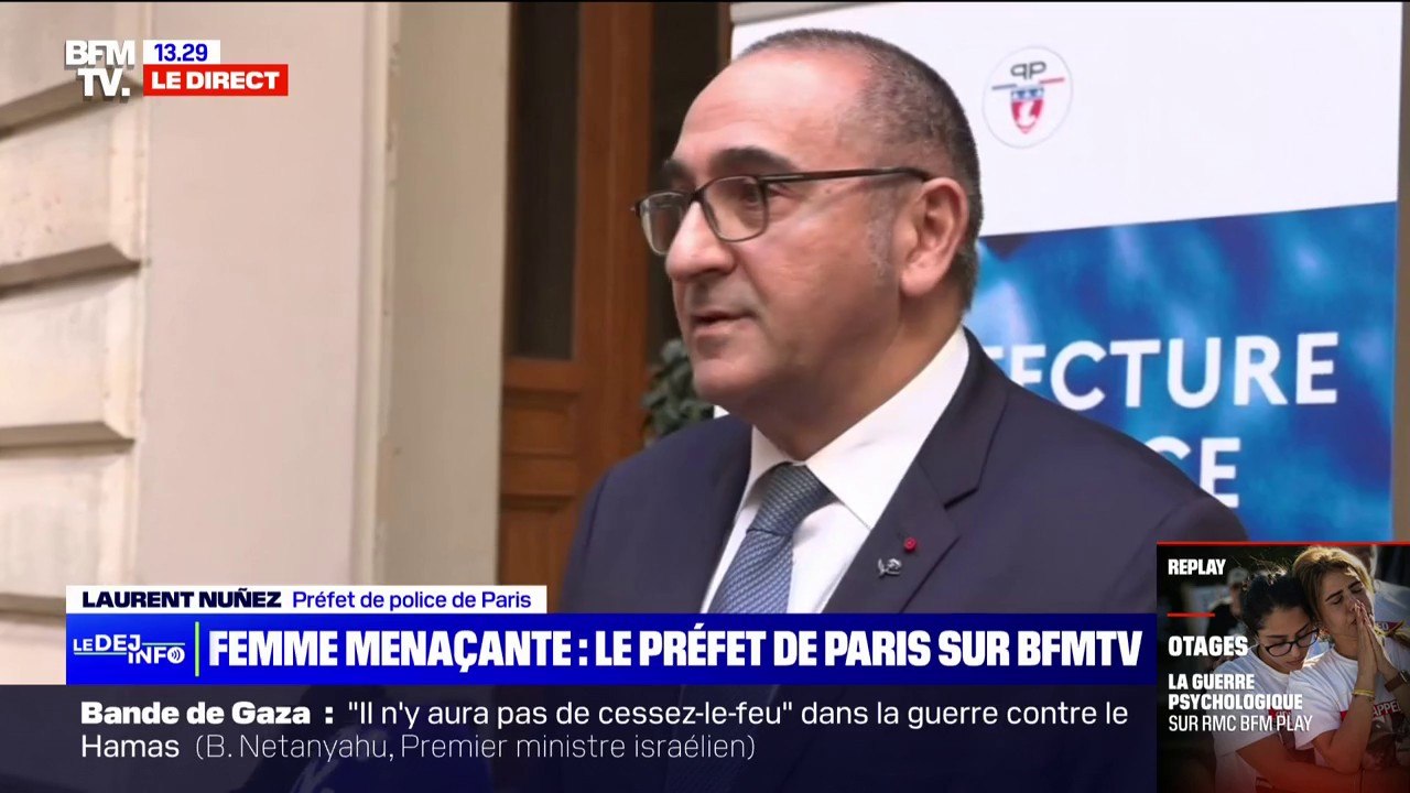 Menace d'attentat sur le RER C: "Nous avons reçu deux signalements ce matin", explique le préfet de police de Paris