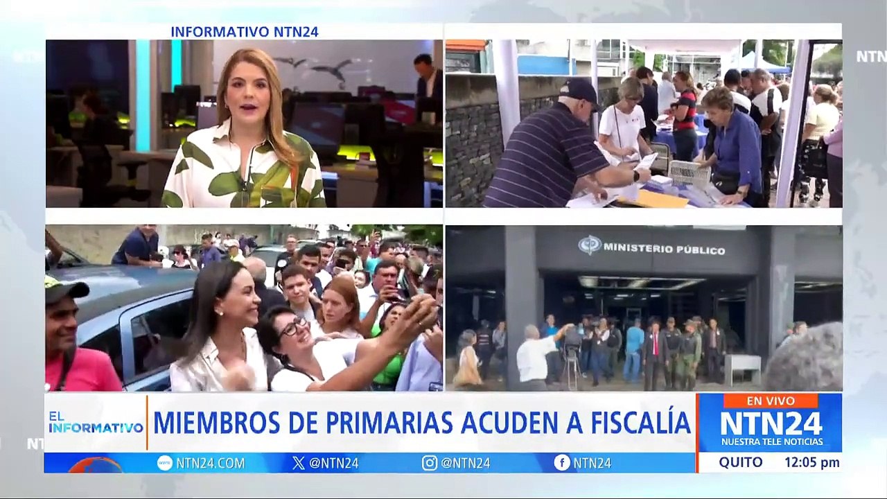 Supremo de Venezuela suspende "todos los efectos" de las primarias, incluyendo la proclamación de María Corina Machado