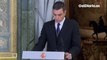 Pedro Sánchez, ante la princesa Leonor: 