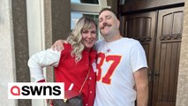 Friends nail it dressing up as Taylor Swift and Travis Kelce for Halloween