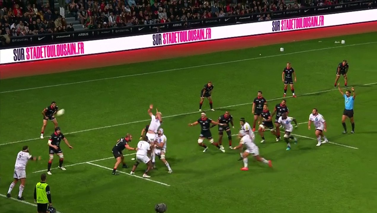 TOP 14 - Essai de Nans DUCUING (UBB) - Stade Toulousain - Union Bordeaux-Bègles - Saison 2023-2024