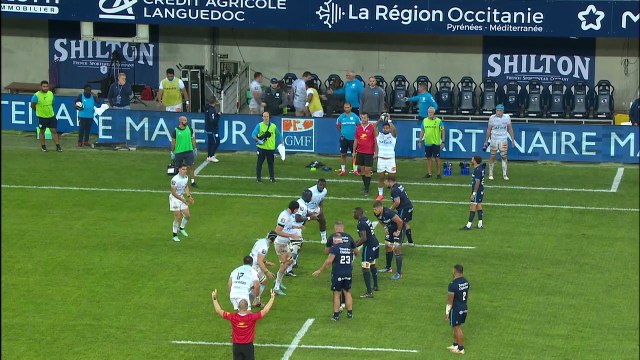 TOP 14 - Essai de Donovan TAOFIFENUA (R92) - Montpellier Hérault Rugby - Racing 92 - Saison 2023-2024