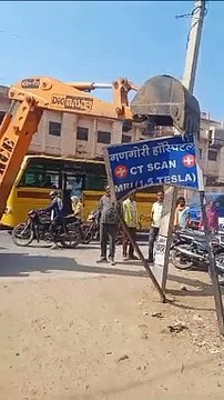 अतिक्रमण पर चला नगरपरिषद का डंडा, अतिक्रमियों में मचा हडक़ंप