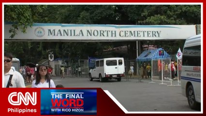 Number of Manila Cemetery visitors reaches 80,000