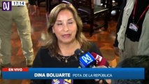 Dina Boluarte defiende sus viajes
