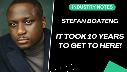 'It took 10 years to get here!' Stefan Boateng on getting his first TV credit! | Your Cinema