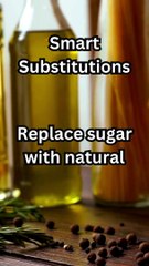 Satisfy your sweet tooth with healthier options. #SugarAlternatives #HealthySweets