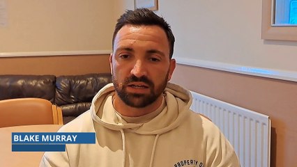 Blake Murray describes his battles with addiction