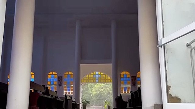 Incêndio na Capela Nossa Senhora das Graças mobiliza Corpo de Bombeiros