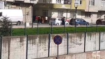 Samsun'da bir adamın tartıştığı kişiyi pompalı tüfekle öldürüp kaçtığı anlar kamerada