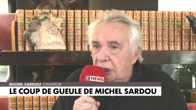 Le coup de gueule de Michel Sardou dans l'Heure des Pros