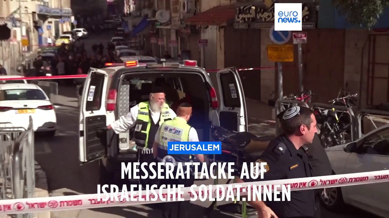 Messerattacke auf israelische Soldat:innen in Jerusalem